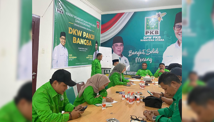 Rapat Konsolidasi Pengurus DPW PKB Provinsi Sumatera Utara