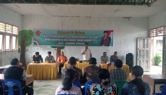 PELAKSANAAN RESES KE-3 ANGGOTA DPRD KABUPATEN NIAS BARAT